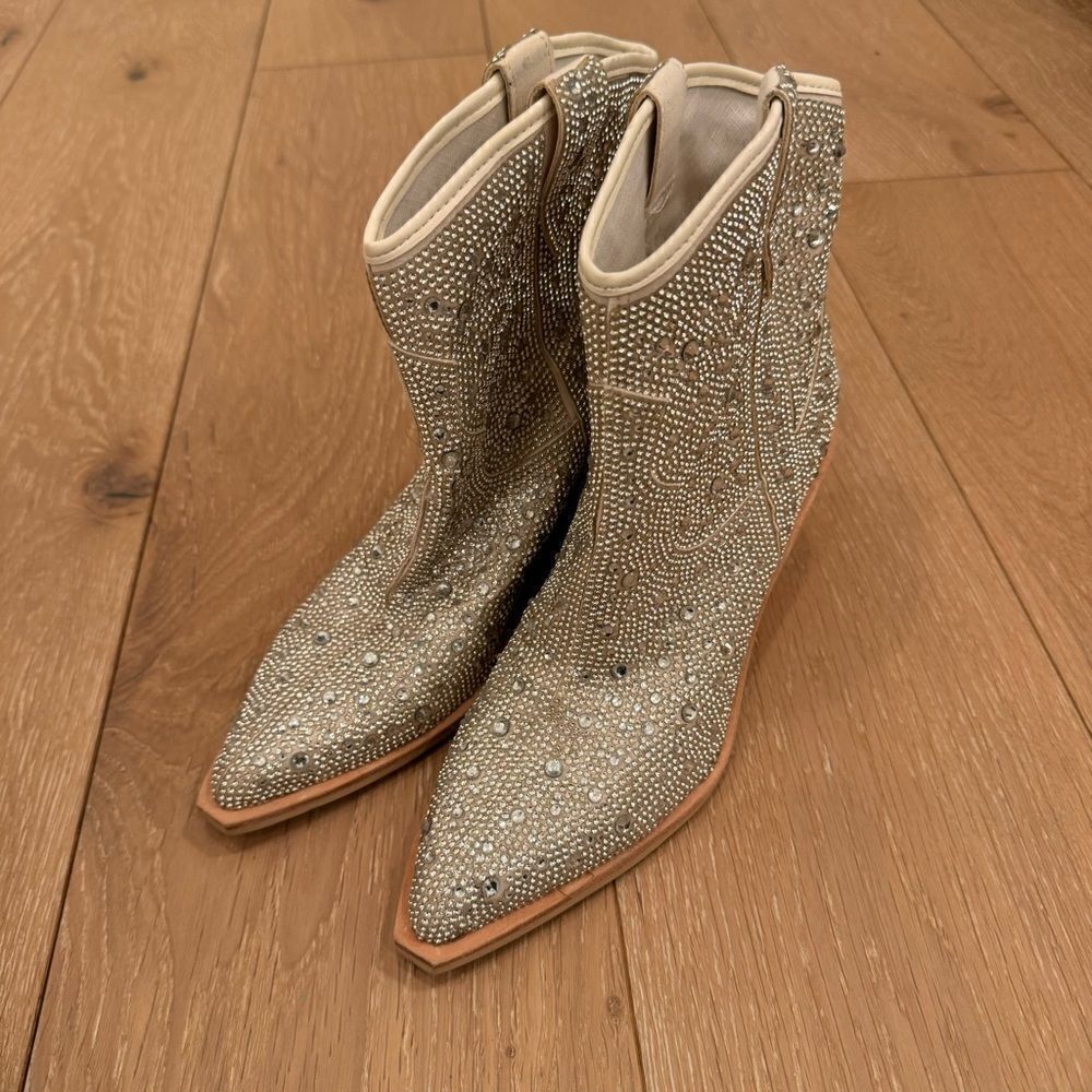Dolce Vita Nashe Rhinestone Crystal boots - Picture 3 of 12